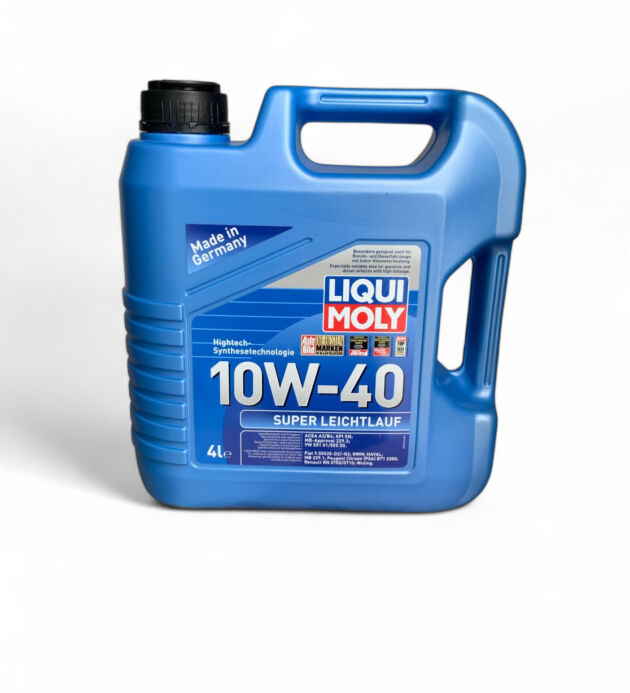 LIQUI MOLY 10W-40 (10w40) Super Leichtlauf Engine Oil - 4L