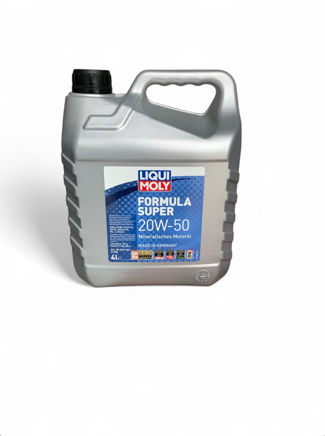 LIQUI MOLY 20W-50 (20w50) Formula Super Engine Oil - 4L