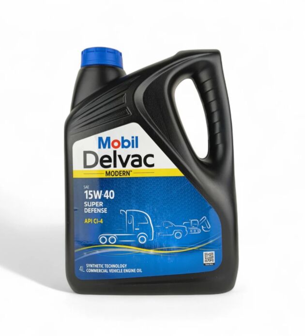 MOBIL Delvac Modern 15W-40 (15w40) Super Defense Engine Oil - 4L