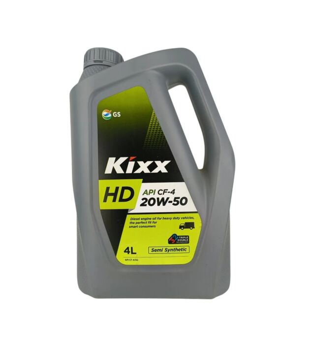 KIXX HD 20W-50 (20w50) Engine Oil - 4L, 6L