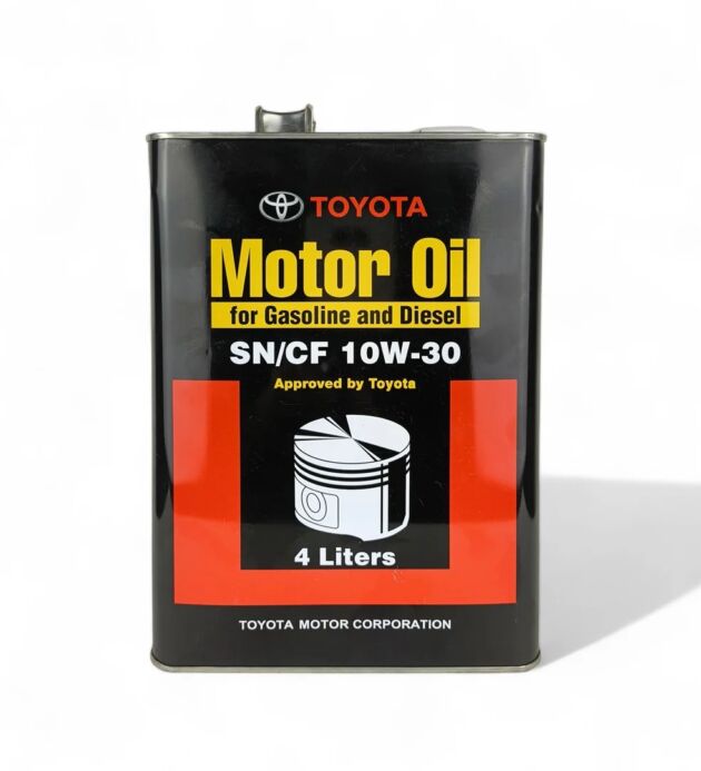 TOYOTA 10W-30 (10w30) SN/CF Engine Oil - 4L
