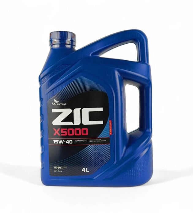 ZIC 15W-40 (15w40) X5000 Engine Oil - 4L