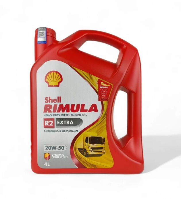 SHELL Rimula R2 Extra 20W-50 (20w50) Engine Oil - 4L