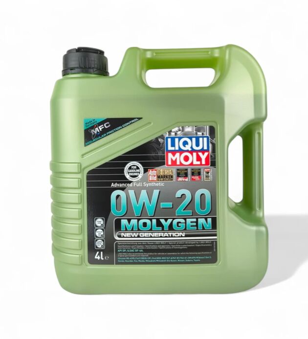 LIQUIMOLY 0W-20 (0w20) Molygen New Generation Engine Oil - 4L