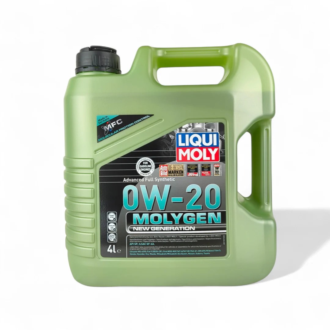 LIQUIMOLY 0W-20 (0w20) Molygen New Generation Engine Oil - 4L