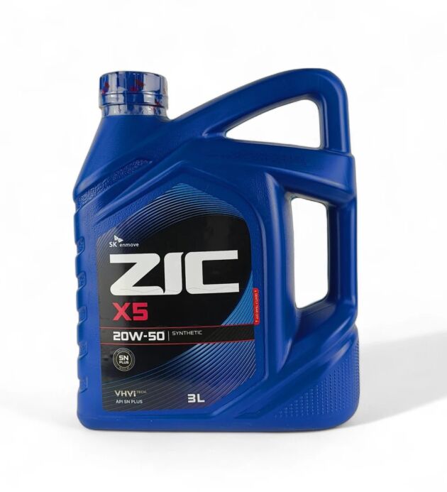 ZIC 20W-50 (20w50) X5 Engine Oil - 3L, 4L