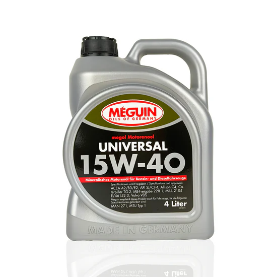 MEGUIN 15W-40 (15w40) Universal Engine Oil - 4L