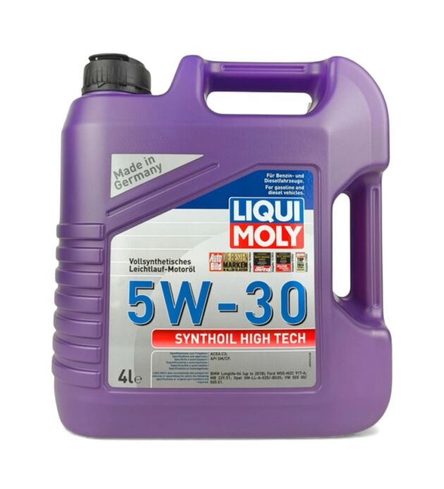 LIQUI MOLY 5W-30  Synthoil High Tech Engine Oil - 1L