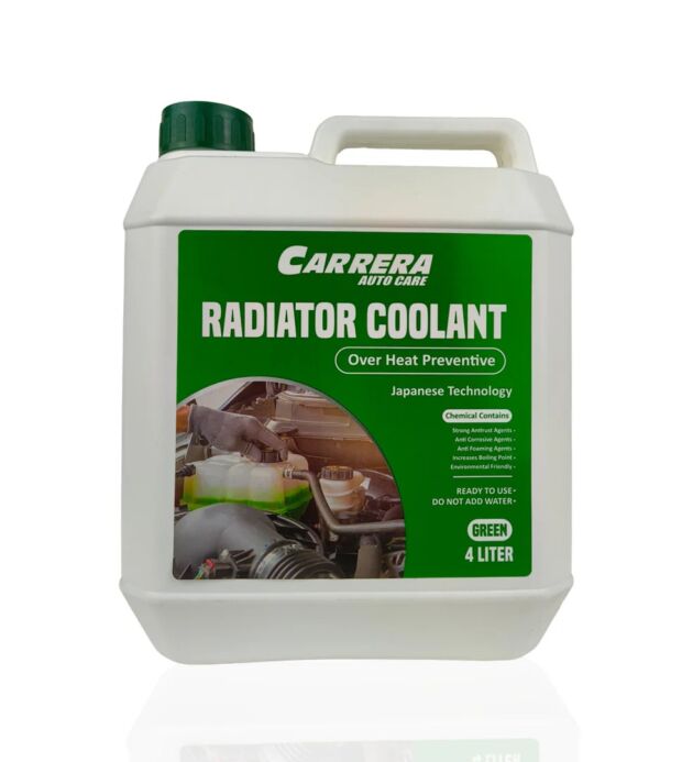 CARRERA Overheat Preventive Green Coolant - 4L