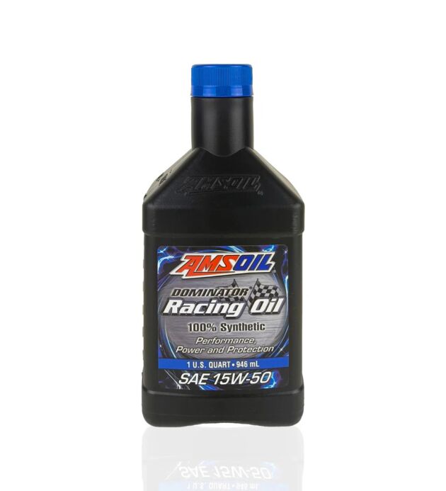 AMSOIL 15W-50 (15w50) Dominator Racing Engine Oil - 946ml
