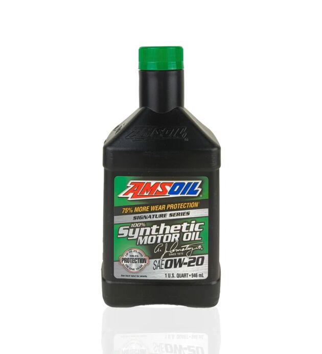 AMSOIL 0W-20 (0w20) Signature Series Synthetic Engine Oil - 946ml