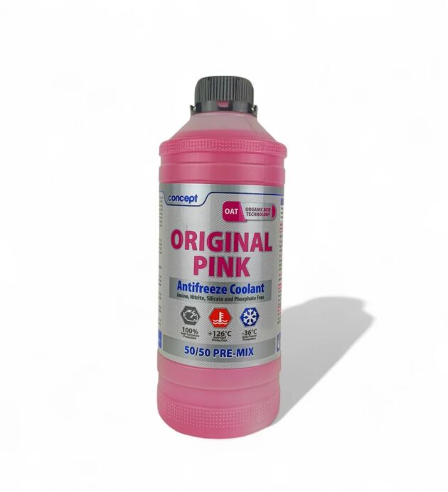 CONCEPT Original Pink Antifreeze Coolant - 1L