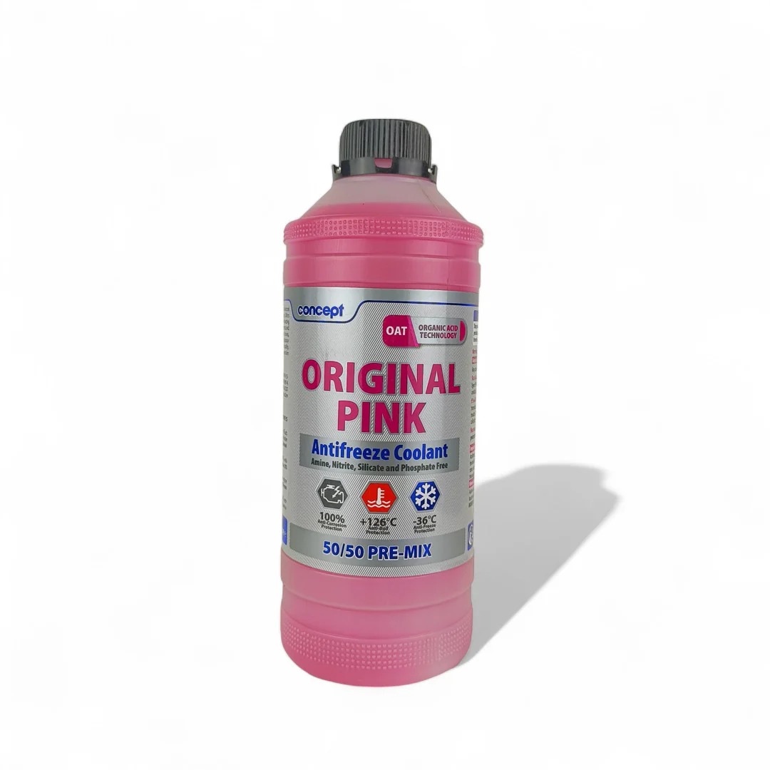 CONCEPT Original Pink Antifreeze Coolant - 1L