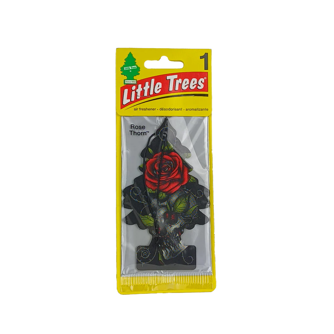 LITTLE TREES Rose Thorn Air Freshener - Card
