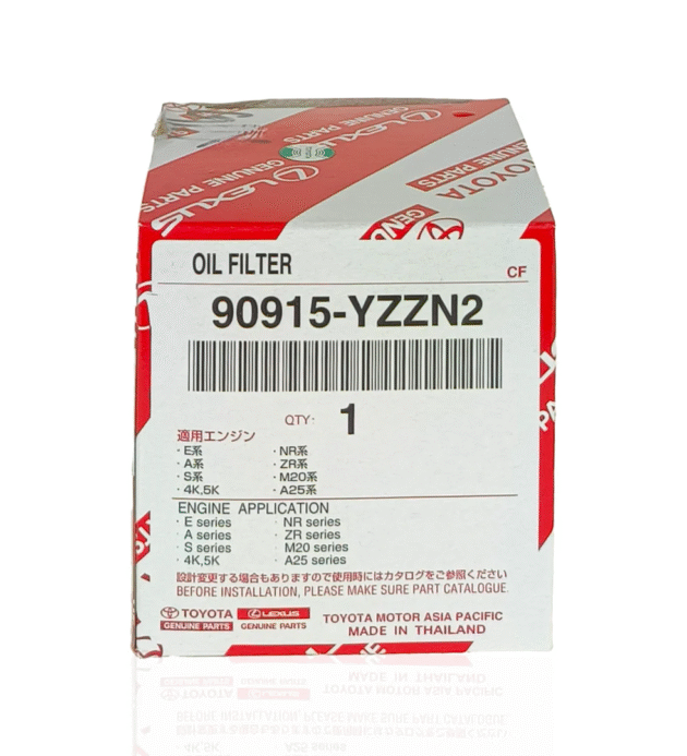 TOYOTA GENUINE Oil Filter - 90915 YZZN2