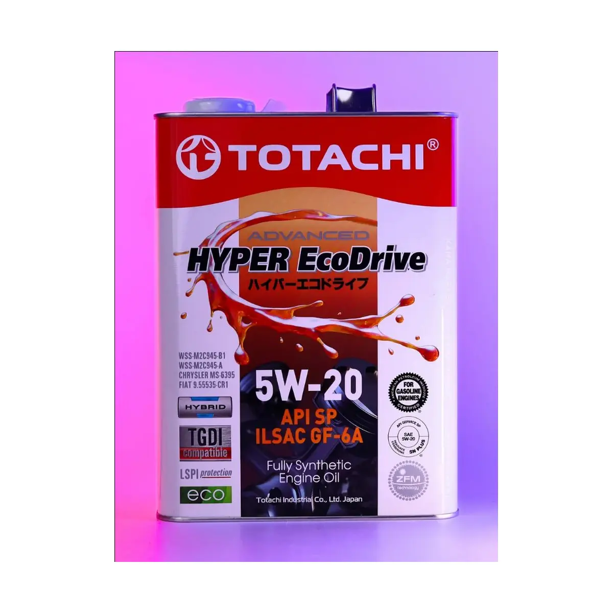060-autosky-totachi-5w-20-5w20-api-sp-hyper-ecodrive-engine-oil-4l TOTACHI 5W-20 (5w20) API SP Hyper EcoDrive Engine Oil - 4L - AutoSky